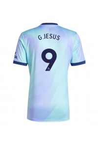 Arsenal Gabriel Jesus #9 Voetbaltruitje 3e tenue 2024-25 Korte Mouw